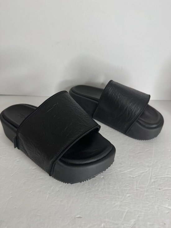 New ADIDAS Y-3 SLIDE Sandals Black Swim EU 37 Men\'s US 4 main image 5